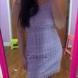 Purple dress